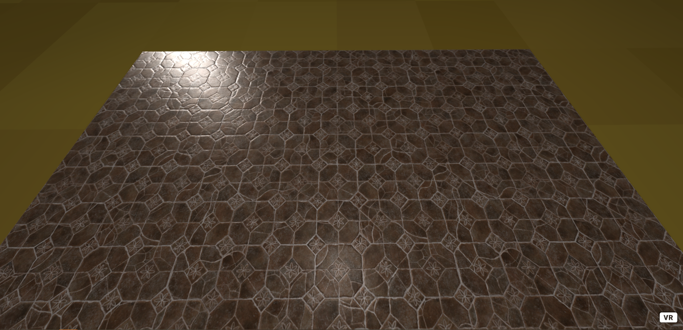 floor with normal map
