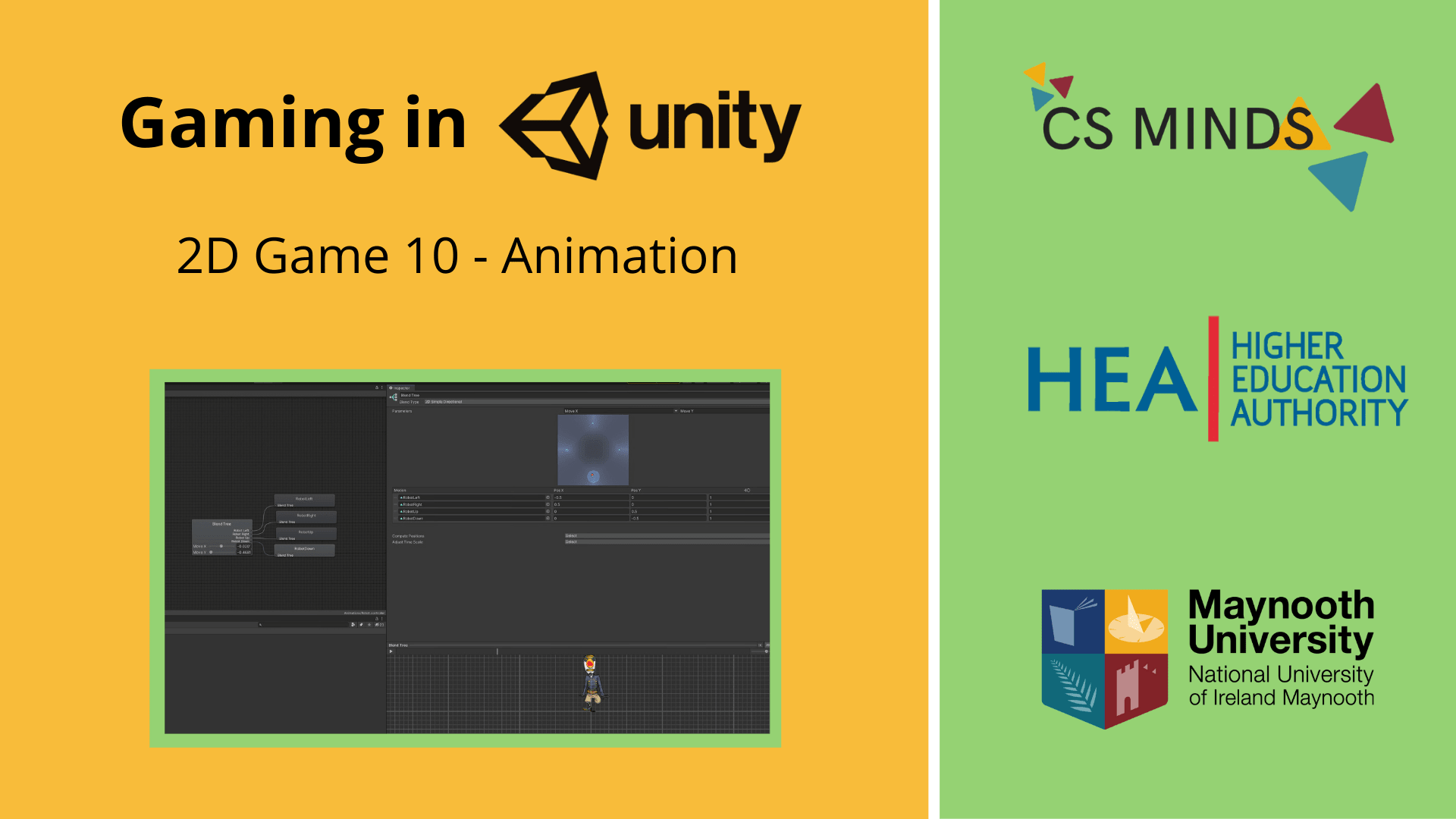 Unity 2D Game 10 - Animation